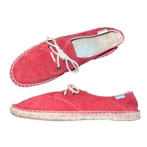 Soludos Suede Derby Espadrille Sneakers